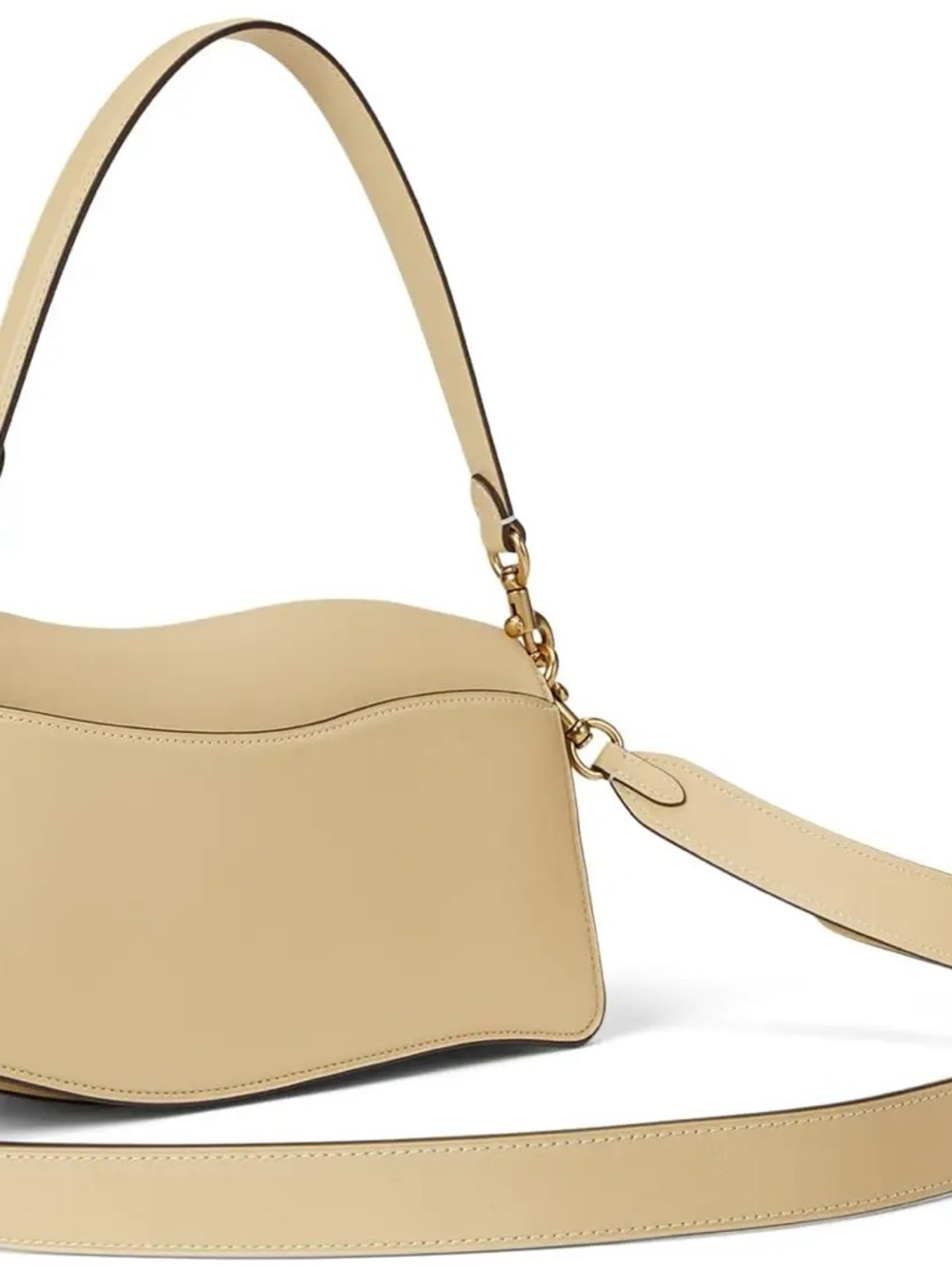 Coach Tabby Twisted Shoulder Bag, color moonlight. NWT - Picture 2 of 5